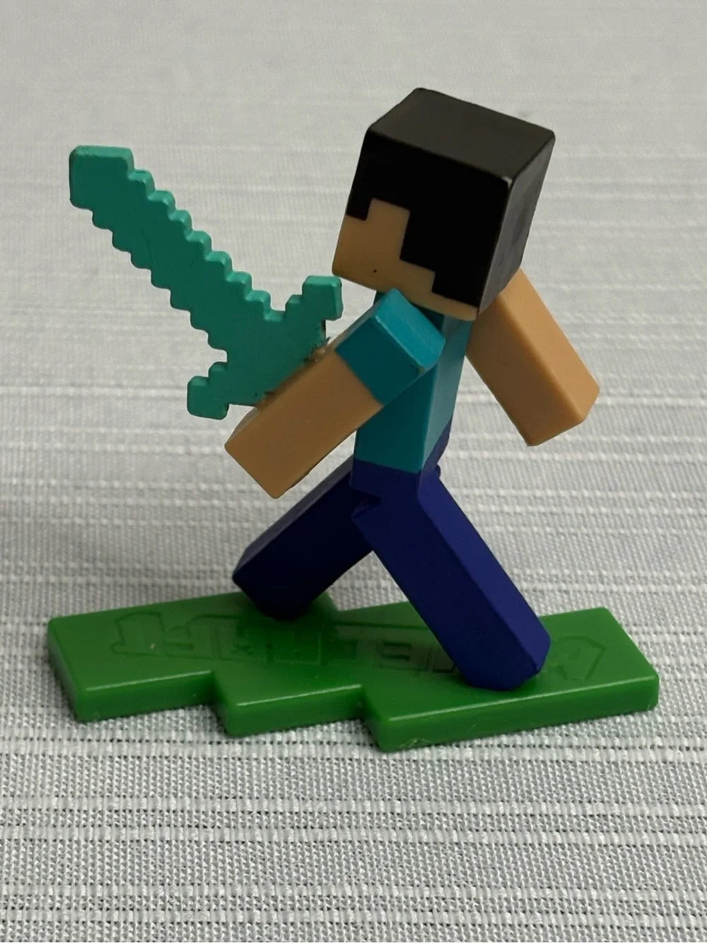 Minecraft Steve with Diamond Sword Figure